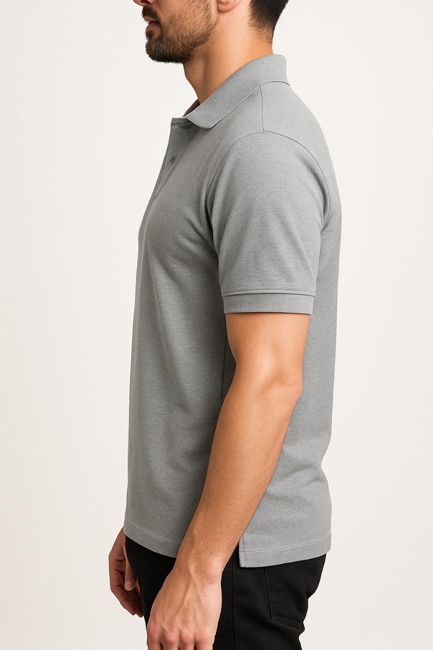 Grey Polo T-shirt